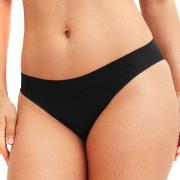 Calida Truser Natural Skin Seamless Brazilian Brief Svart Medium Dame