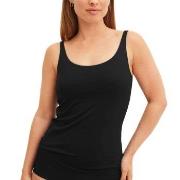 Calida Natural Skin Tank Top With Bustier Svart X-Small Dame