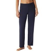 Schiesser Mix and Relax Long Modal Pants Marlene Mørkblå modal 40 Dame