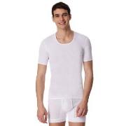 Schiesser Original Classics Short Sleeve Shirt Hvit bomull X-Large Her...