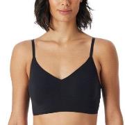 Schiesser BH Invisible Soft Bustier Padded Bralette Svart 44 Dame