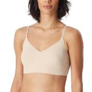 Schiesser BH Invisible Soft Bustier Padded Bralette Beige 44 Dame
