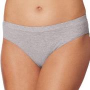 Schiesser Truser Pure Rib Organic Cotton Rio Briefs Lysgrå 36 Dame