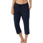 Schiesser Women Mix and Relax Pants Prikket bomull 42 Dame