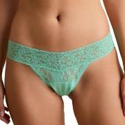 Hanky Panky Truser 2P Original Rise Thong Turkis/Blå nylon One Size Da...