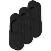 Schiesser Strømper 3P Long Life Cool Steps Socks Svart Str 41/42 Dame
