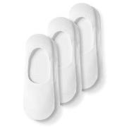 Schiesser Strømper 3P Long Life Cool Steps Socks Hvit Str 41/42 Dame