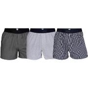 JBS 3P Organic Cotton Boxershorts Blå/Blå økologisk bomull 2XL Herre