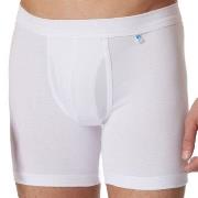 Schiesser Long Life Cotton Cyclist Boxer Hvit bomull Medium Herre
