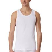 Schiesser Long Life Cotton Undershirt Hvit bomull Small Herre