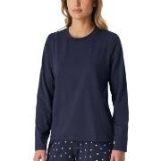 Schiesser Mix and Relax Cotton Longsleeved Shirt Mørkblå bomull 46 Dam...
