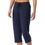 Schiesser Women Mix and Relax Pants Mørkblå bomull 46 Dame