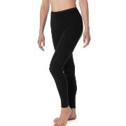 Schiesser Luxury Leggings Svart bomull 46 Dame