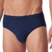 Schiesser Cotton Casuals Mini Brief Mørkblå økologisk bomull Medium He...
