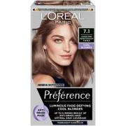 L'Oréal Paris Préférence Cool Blonds Iceland 7.1 - 1 pcs