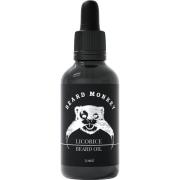 Licorice Beard Oil, 50 ml Beard Monkey Skjeggolje & Skjeggvoks