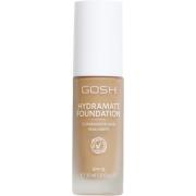 GOSH Hydramatt Foundation Light Dark - Red/Warm Undertone 010Y - 30 ml