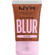 NYX Professional Makeup Bare With Me Blur Tint Foundation 18 Nutmeg - ...