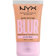 NYX Professional Makeup Bare With Me Blur Tint Foundation 06 Soft Beig...