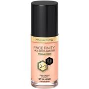 Max Factor All Day Flawless 3in1 Foundation 30 Porcelain