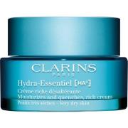 Clarins Hydra-Essentiel Moisturizes & Quenches Rich Cream Very dry ski...