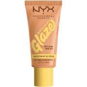 NYX Professional Makeup Buttermelt Glaze Skin Tint SPF30 Foundation 02...