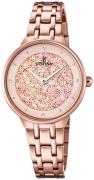 Festina Dameklokke F20384-2 Mademoiselle Rosa/Rose-gulltonet stål