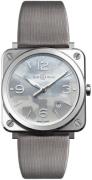 Bell & Ross BR-S-GREY-CAMOUFLAGE Br S Quartz Grå/Sateng