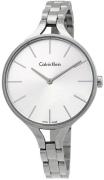 Calvin Klein Dameklokke K7E23146 Sølvfarget/Stål Ø36 mm