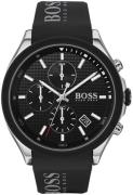 Hugo Boss Herreklokke 1513716 Sort/Gummi Ø44 mm