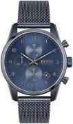 Hugo Boss Herreklokke 1513836 Skymaster Blå/Stål Ø44 mm