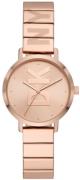 DKNY Dameklokke NY2998 The Modernist Rosegullfarget/Rose-gulltonet