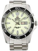 Orient Herreklokke FEM75005R9 Mako XL Antikkhvit/Stål Ø45 mm