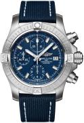 Breitling Herreklokke A13385101C1X1 Avenger Chronograph 43 Blå/Lær