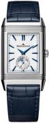 Jaeger LeCoultre Herreklokke 3958420 Reverso Sølvfarget/Lær