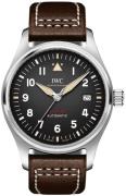 IWC Herreklokke IW326803 Pilots Spitfire Sort/Lær Ø39 mm