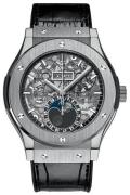 Hublot Herreklokke 517.NX.0170.LR Classic Fusion Skjelettkuttet/Lær