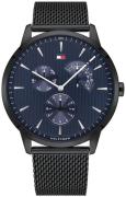 Tommy Hilfiger Herreklokke 1710392 Blå/Stål Ø44 mm