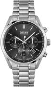 Hugo Boss Herreklokke 1513871 Champion Sort/Stål Ø44 mm