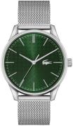 Lacoste Herreklokke 2011189 Grønn/Stål Ø42 mm