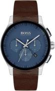 Hugo Boss Herreklokke 1513760 Blå/Lær Ø44 mm