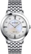 Eterna Dameklokke 2711.41.66.1745 Eternity Hvit/Stål Ø40 mm