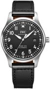 IWC Herreklokke IW327009 Pilots Sort/Lær Ø40 mm