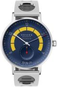 Nomos Glashütte Herreklokke N-1301.S2 Autobahn Blå/Stål Ø41 mm