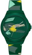 Lacoste Herreklokke 2011186 Neocroc Grønn/Plast Ø42 mm