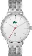 Lacoste Herreklokke 2011201 Club Sølvfarget/Stål Ø42 mm