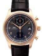 IWC Herreklokke IW390405 Portuguese Grå/Lær Ø42 mm