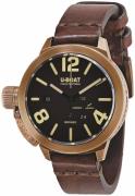 U-Boat Herreklokke 8104 Classico Sort/Lær Ø50 mm