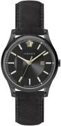 Versace Herreklokke VE4A00420 Aiakos Sort/Lær Ø44 mm