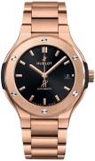 Hublot 568.OX.1480.OX Classic Fusion Sort/18 karat rosé gull Ø38 mm